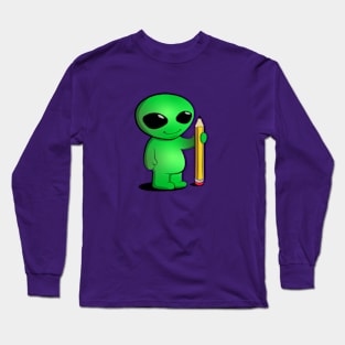 Creative Alien Long Sleeve T-Shirt